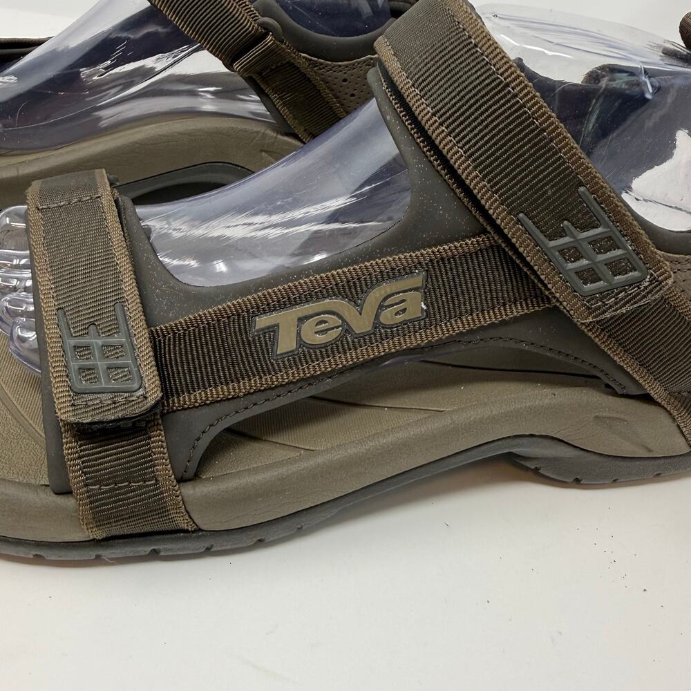 Teva Tanza Sport Sandals Men's 13 Brown Hiking Sandals Rugged Summer Footwear - Picture 3 of 12